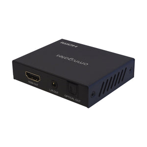 HDMI 18Gbps Audio Extractor with HDCP 2.2 back view