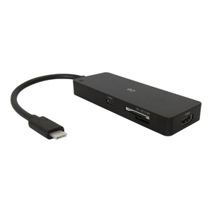 Omnigates Type-C USB Hub - 3 USB 3.0 Ports, 1 HDMI port, 1 Type-C Port with Power Delivery, & SD/Micro SD Card Reader - omnigates.com