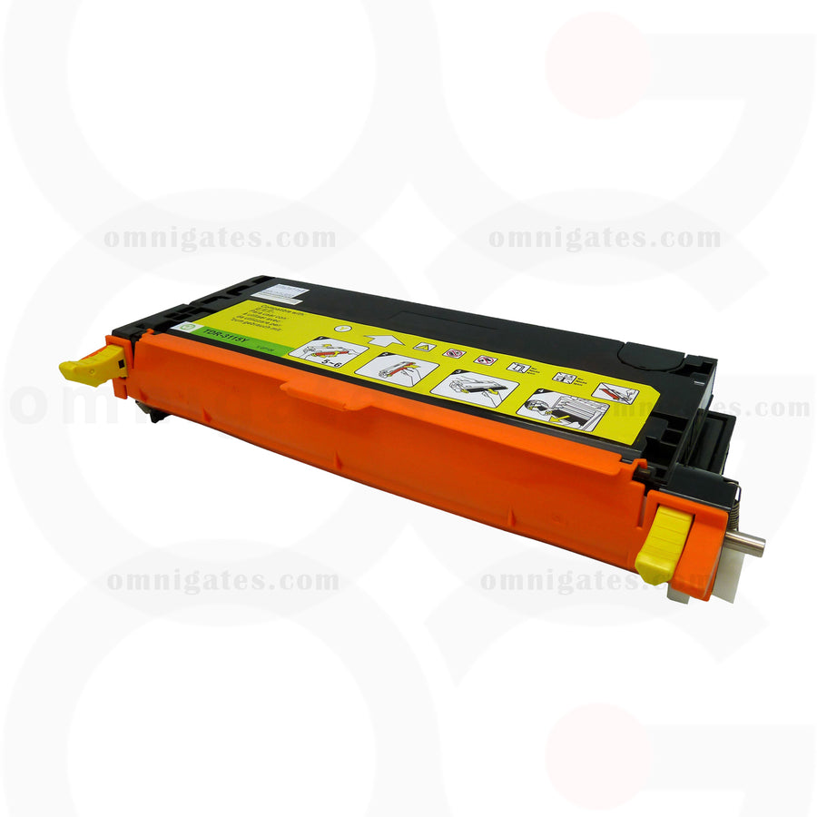 yellow OGP Remanufactured  Dell 310-8402 (TDR 3115Y) Laser Toner Cartridge