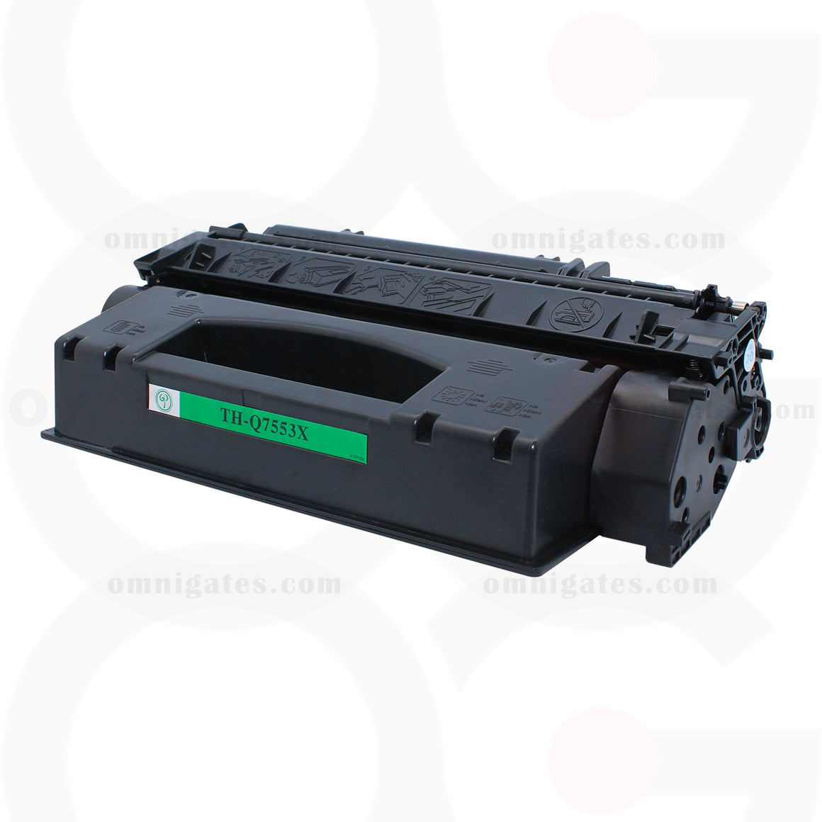 black OGP Compatible HP Q7553X Laser Toner Cartridge