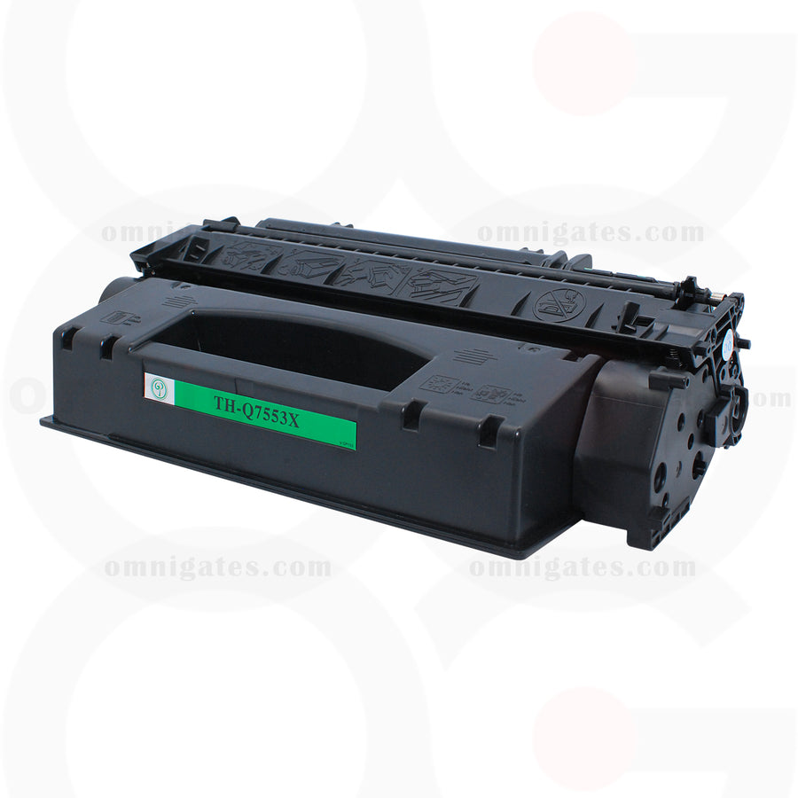 black OGP Compatible HP Q7553X Laser Toner Cartridge