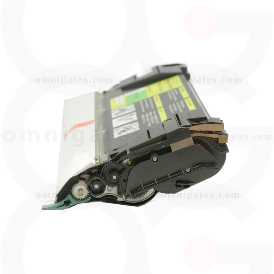 front view of yellow OGP Remanufactured Lexmark C5220YS Laser Toner Cartridge