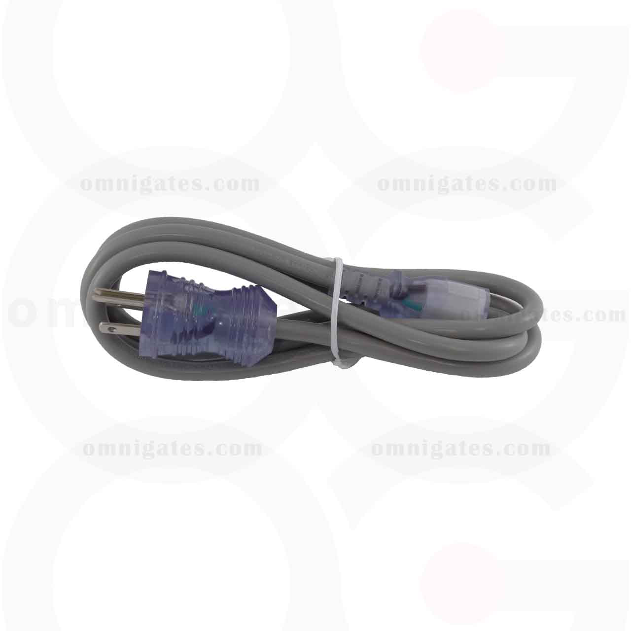 Hospital Grade Power Cable 16AWG, NEMA 5-15P to C13