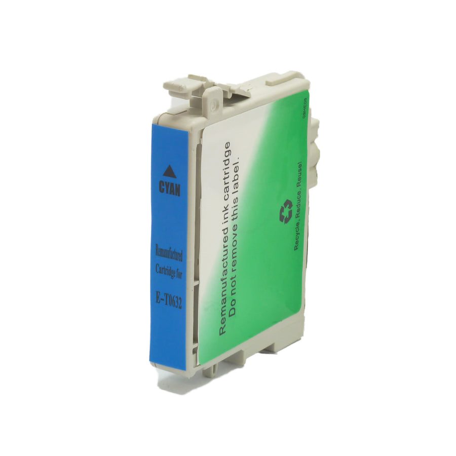 OGP Remanufactured Epson T063250 Inkjet Cartridge, Cyan