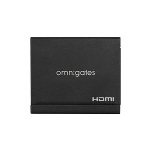 top view of black omnigates HDMI 1.4 Splitter 1x2