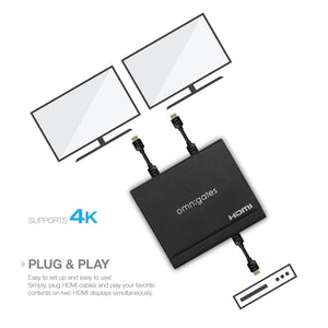 application suggestion for black omnigates HDMI 1.4 Splitter 1x2