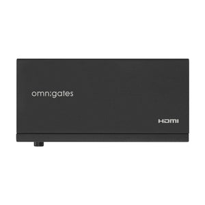 top view of Omnigates black HDMI 1.4 Splitter 1x4