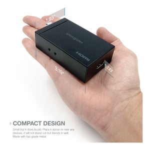 Dimensions of MINI 3G-SDI to HDMI Converter