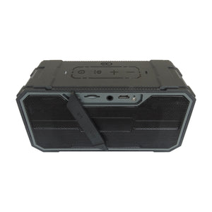 Back view of Omnigates Aeon Bluetooth Speaker BOOMbox with Input and Output