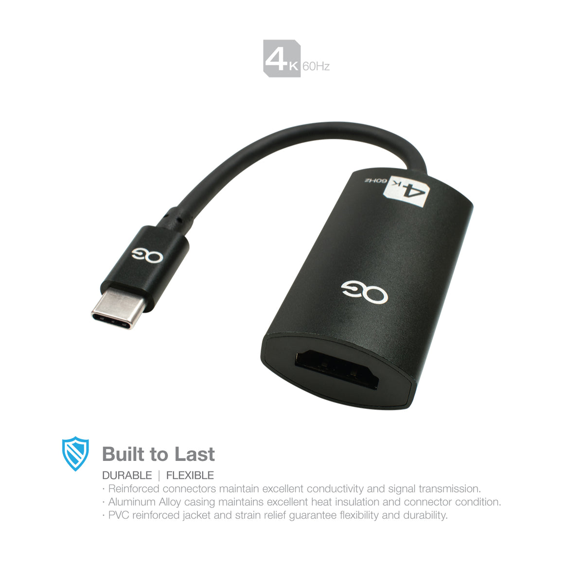 Omnigates USB C to HDMI Adapter (4K@60Hz)