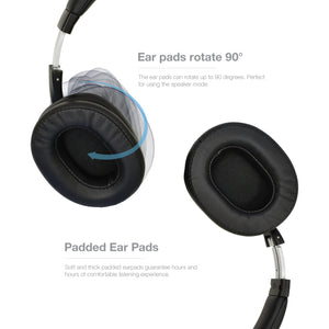 OG-MobiFren Hi-Res Stereo Sound & External Speaker Bluetooth Overhead Headphone with Mobile App