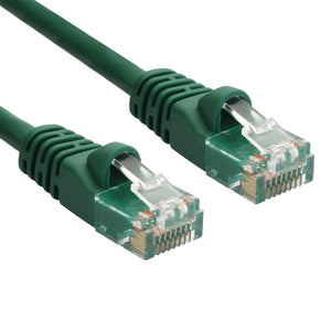 Green RJ45 CAT 5e Ethernet Network Patch Cable 350MHz Gold Plated UTP