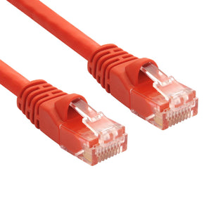 Red RJ45 CAT 6 Ethernet Network Patch Cable Gold Plated UTP