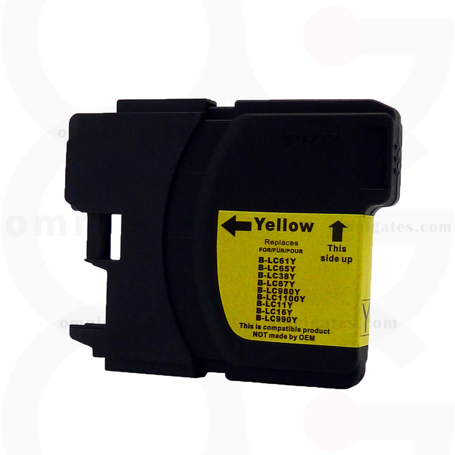 Yellow OGP Compatible Brother LC61Y/LC65Y Inkjet Cartridge