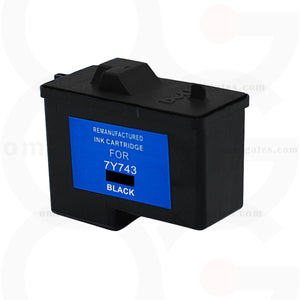 Black OGP Remanufactured Dell 7Y743 Inkjet Cartridge