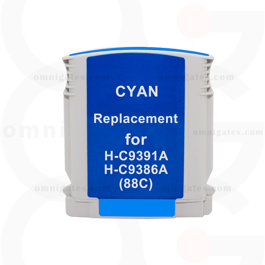 Cyan OGP Remanufactured HP C9391AN/9386AN Inkjet Cartridge