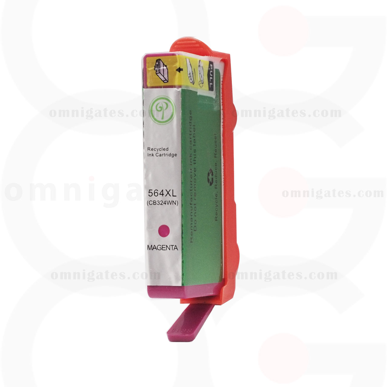 Magenta OGP Remanufactured HP CB324WN Inkjet Cartridge