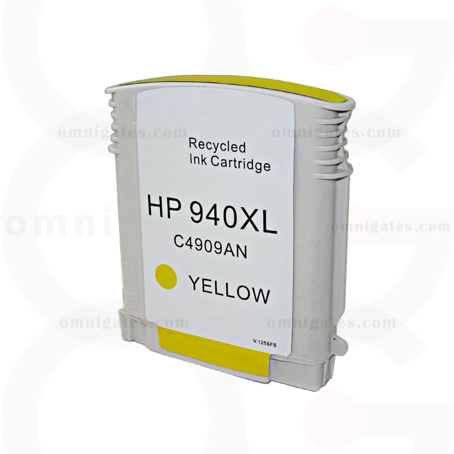 Yellow OGP Remanufactured HP C4909AN Inkjet Cartridge