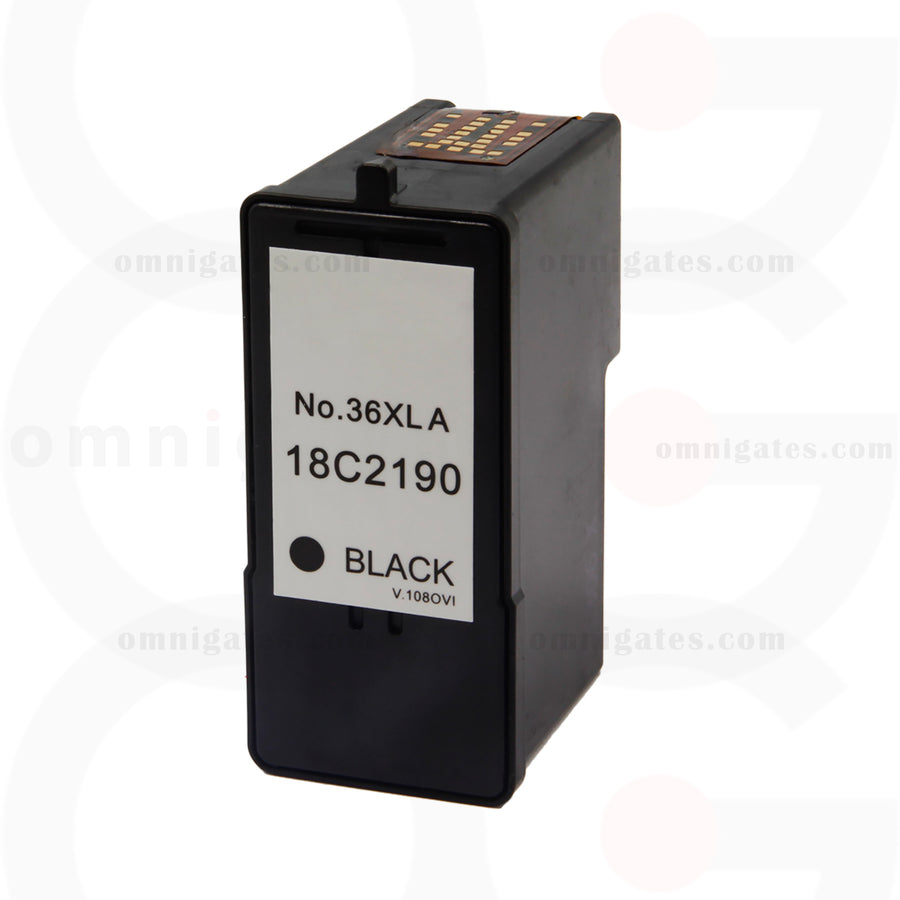 Black OGP Remanufactured Lexmark 18C2190 Inkjet Cartridge