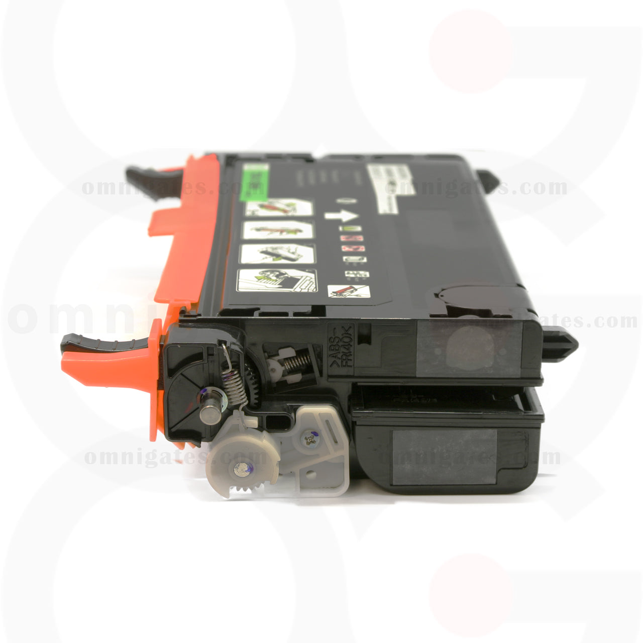 side view of black OGP Remanufactured Dell 330-1198 (TDR 3130BK) Laser Toner Cartridge