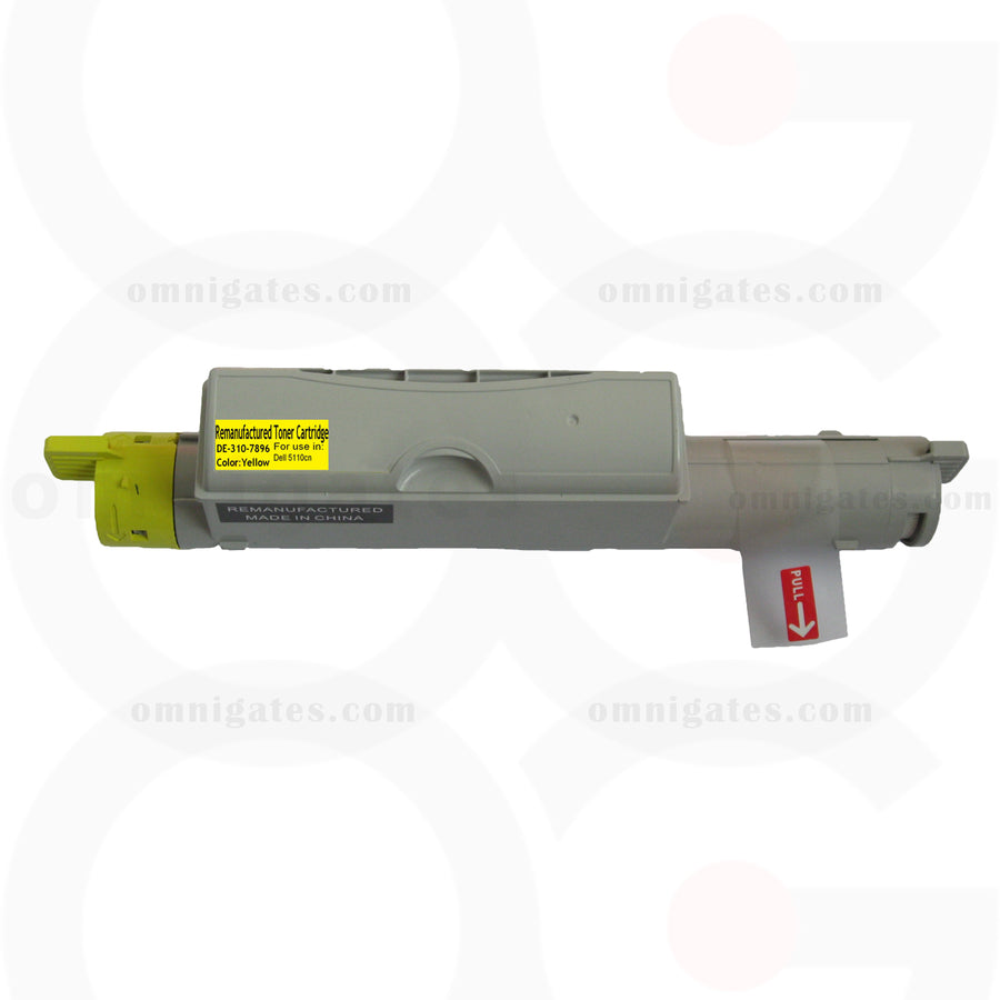 yellow OGP Remanufactured  Dell 310-7896 (TDR 5110Y) Laser Toner Cartridge