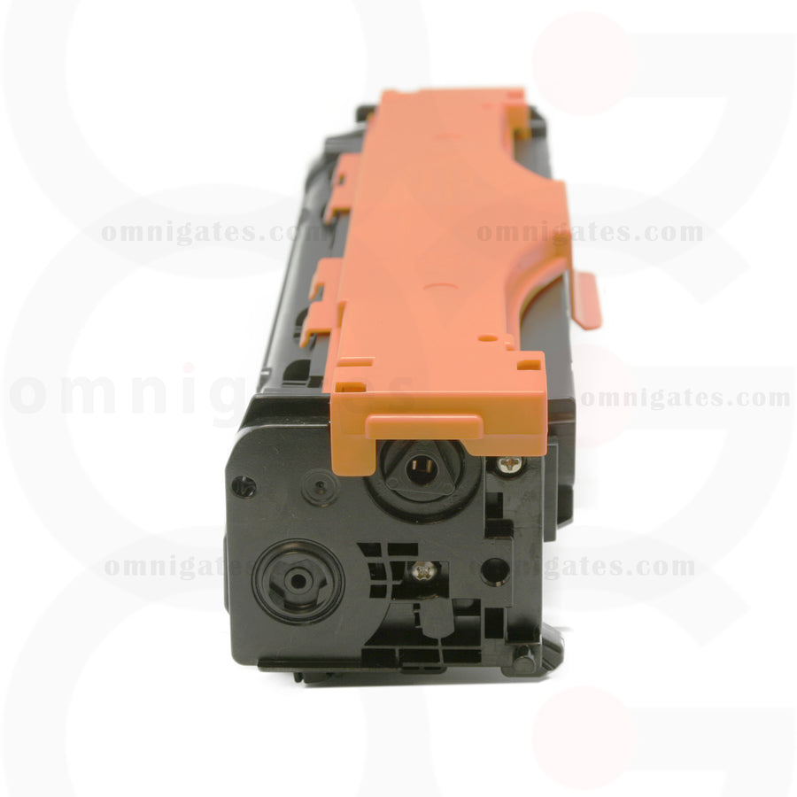 front view of cyan OGP Compatible HP CE411AC Laser Toner Cartridge