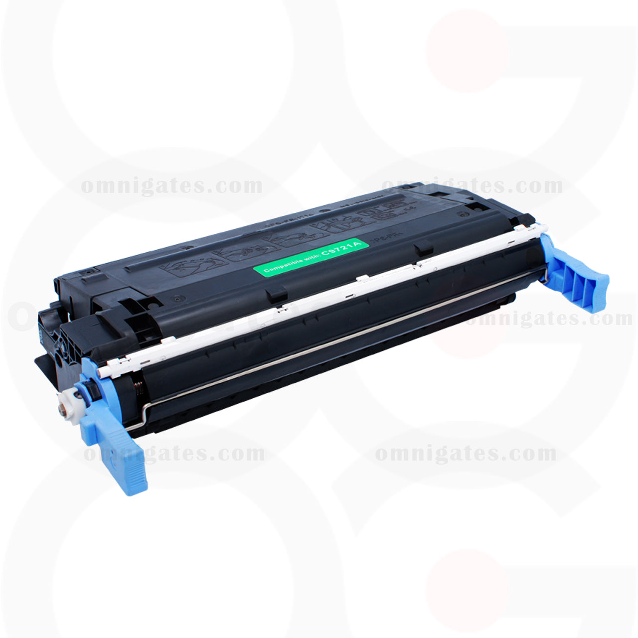 cyan OGP Remanufactured HP C9721A Laser Toner Cartridge