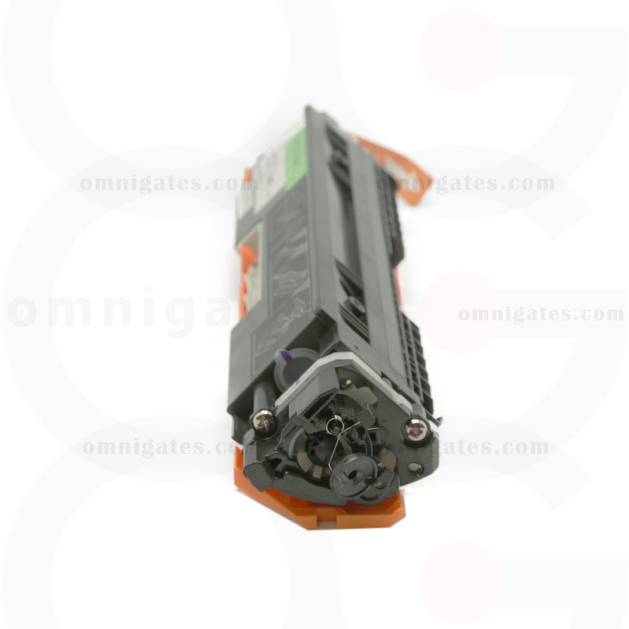 front view of black OGP Remanufactured HP CE310A Laser Toner Cartridge