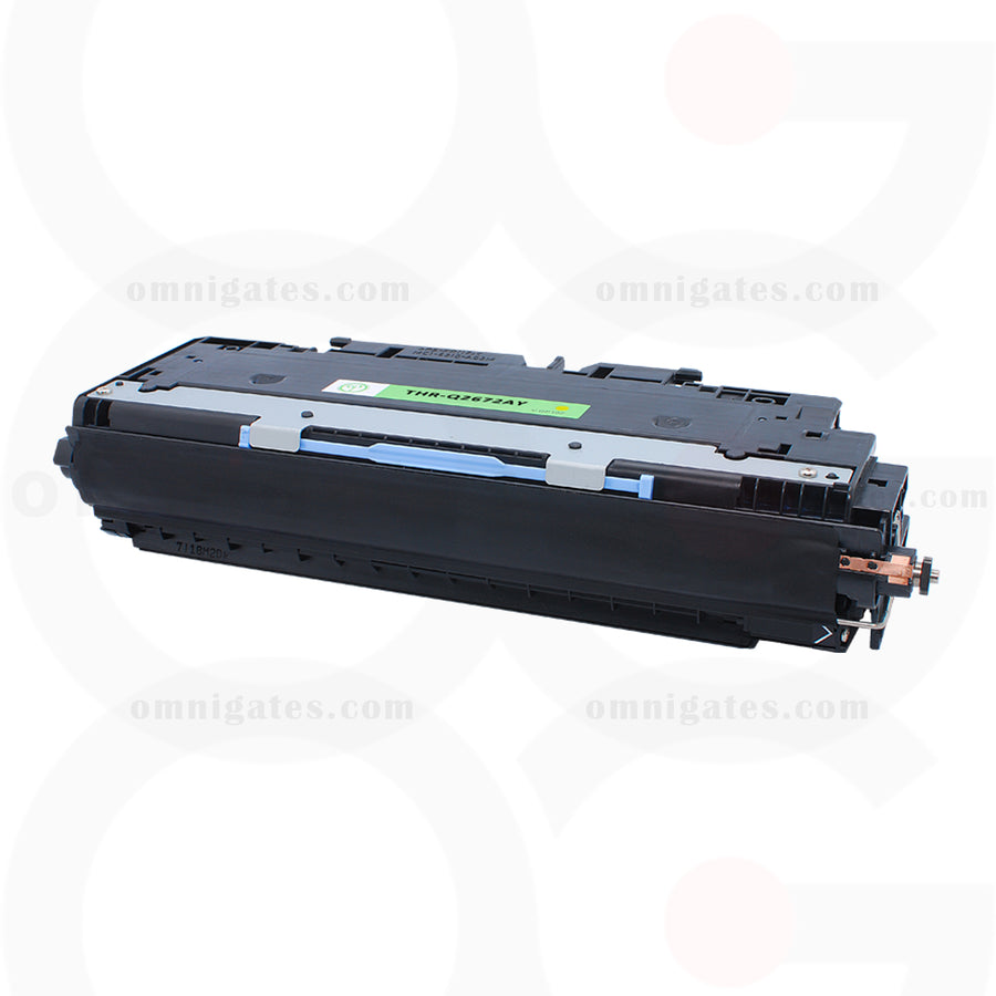 yellow OGP Remanufactured HP Q2672A Laser Toner Cartridge