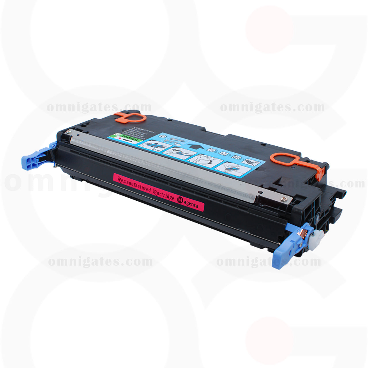 magenta OGP Remanufactured HP Q7563AM Laser Toner Cartridge