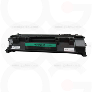 black OGP Remanufactured HP CF280A Laser Toner Cartridge