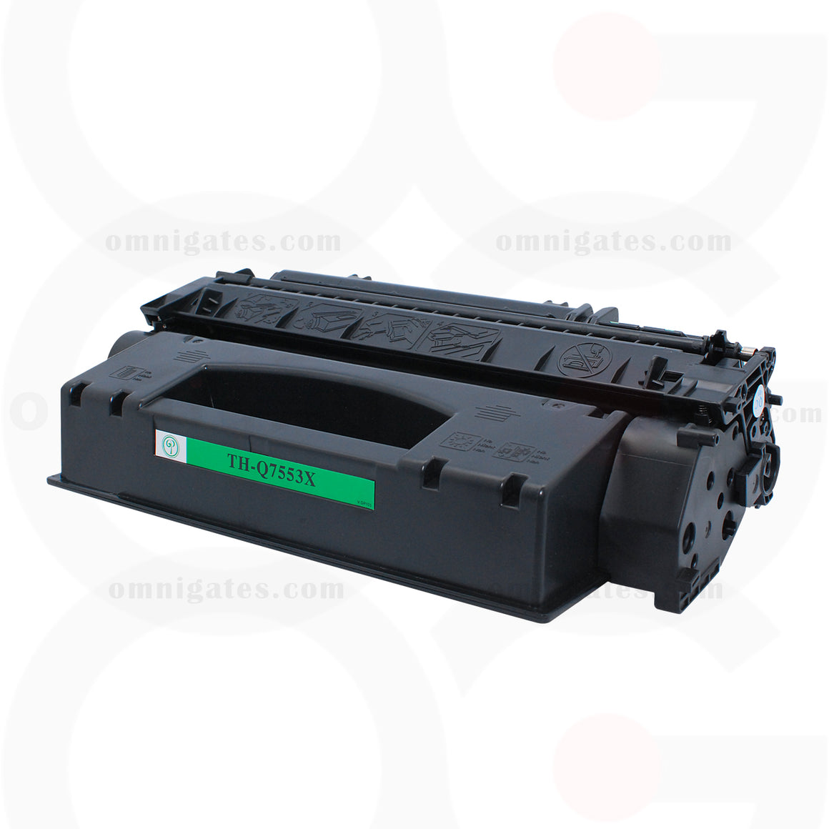 black OGP Remanufactured HP Q7553X Laser Toner Cartridge