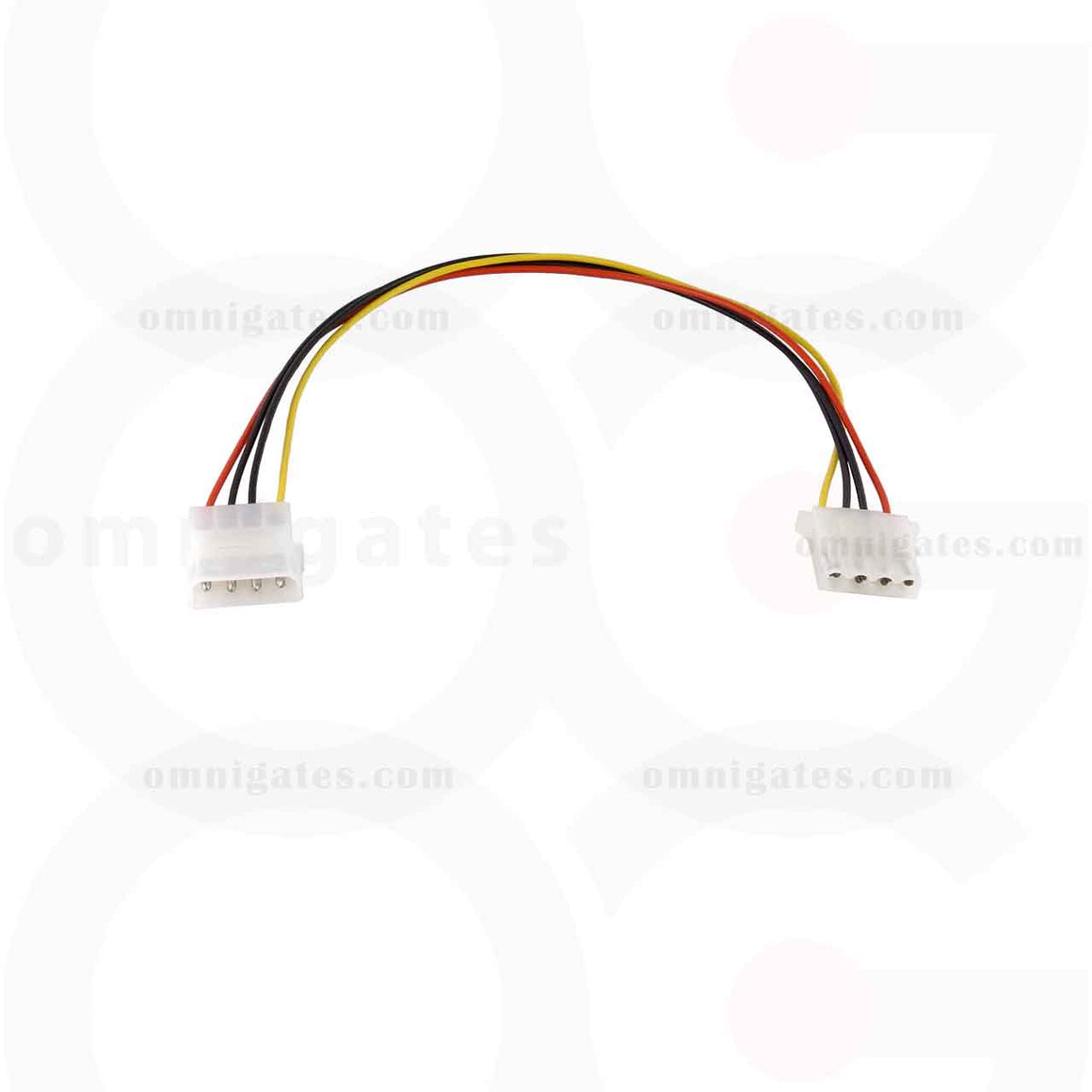 5.25 Male to 5.25 Female, Internal DC Adaptor Cable, 12 inches