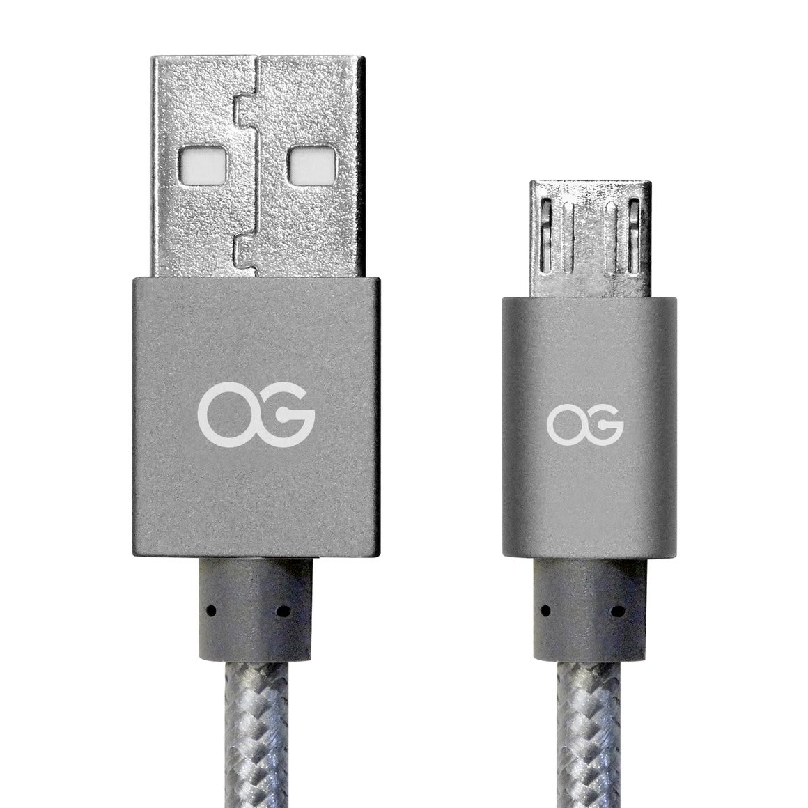 Premium High Speed USB A to Micro-5Pin Sync/Charging Cable Metallic